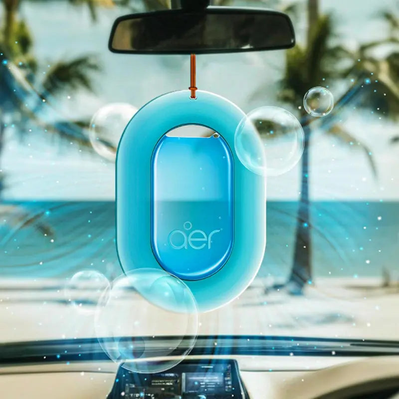 Hanging Car Air Freshener Gel – Advanced Spill-Proof Membrane For Odor Elimination