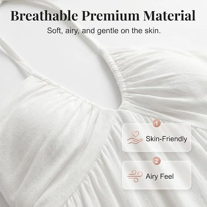 Summer Sun Dresses for Women – Backless Halter Tie Design For Perfect Beach Vacation