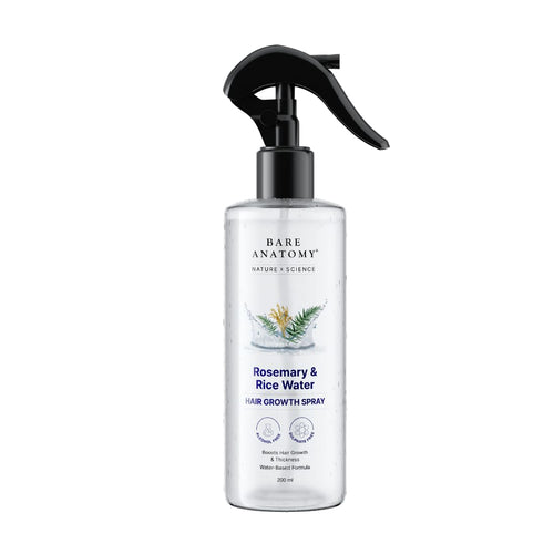 Hair Growth Spray – Natural Rosemary & Rice Water For Thicker, Fuller Hair
