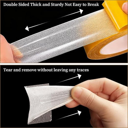 Double-Sided Mesh Tape – Ultra-Strong Heavy-Duty Adhesive For Instant Residue-Free Bonding